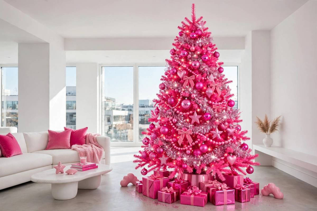 Hot Pink Barbiecore Tree